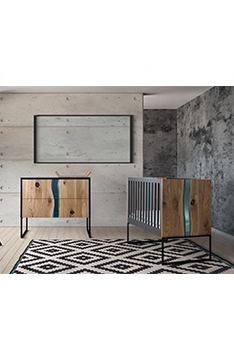 YappyLoft lovytė ir komoda 