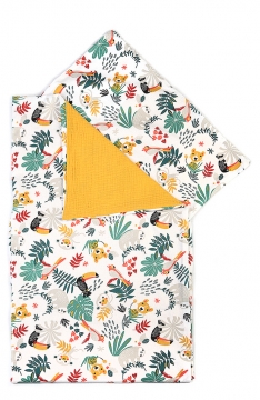 YappyAmazon Mustard patalynė 100x130 / 38x55 cm