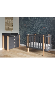 ANTHRACITE YappyÉtude lovytė ir komoda